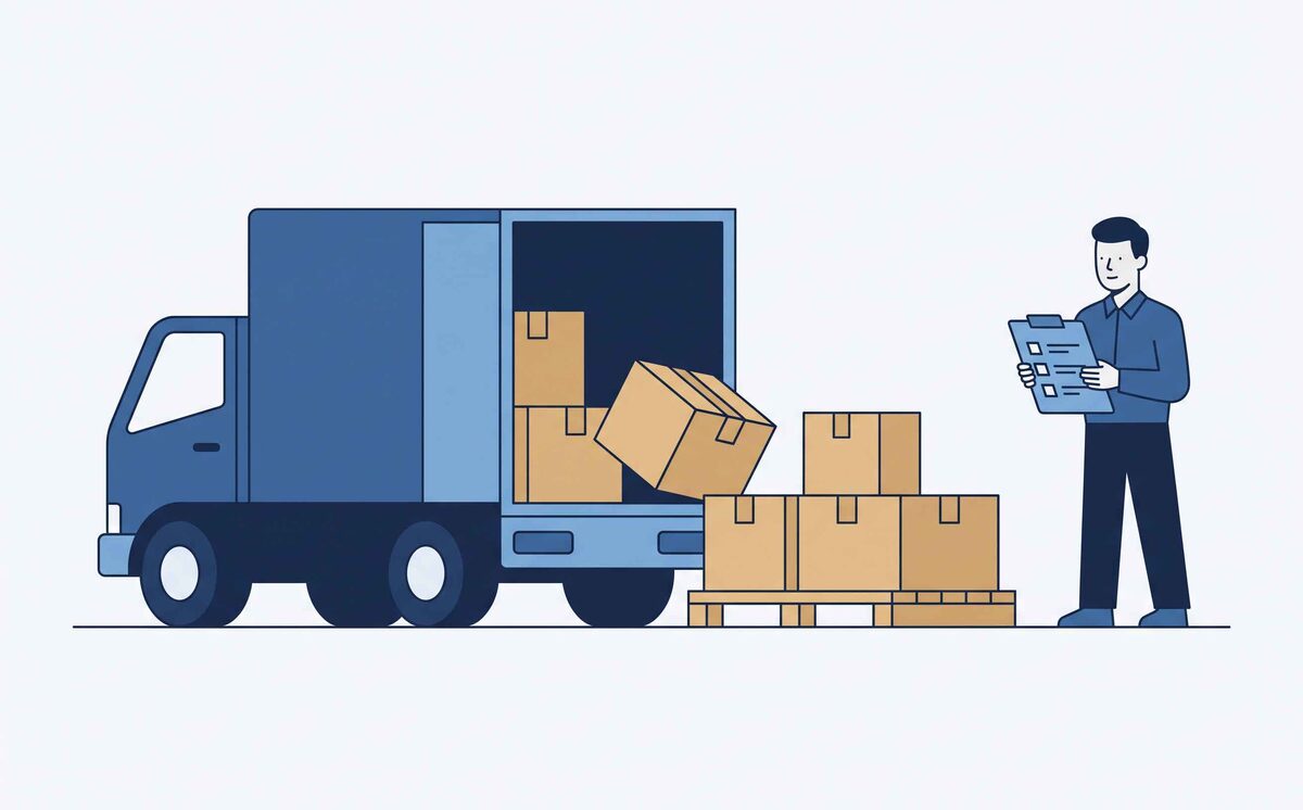Goods receiving and quality check