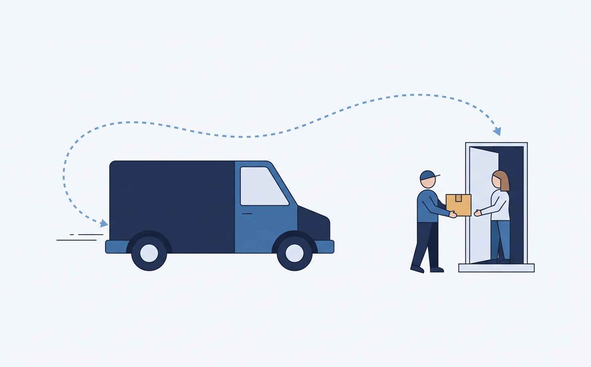 Delivery to customer