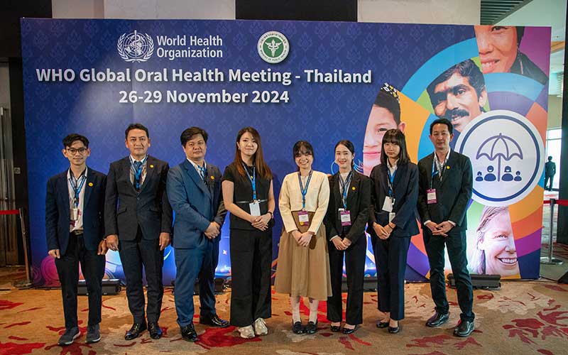 Attendees using Pocketalk Live Conference Translation at the WHO & Ministry of Public Health Thailand 2024 event